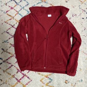 Maroon Columbia pull over